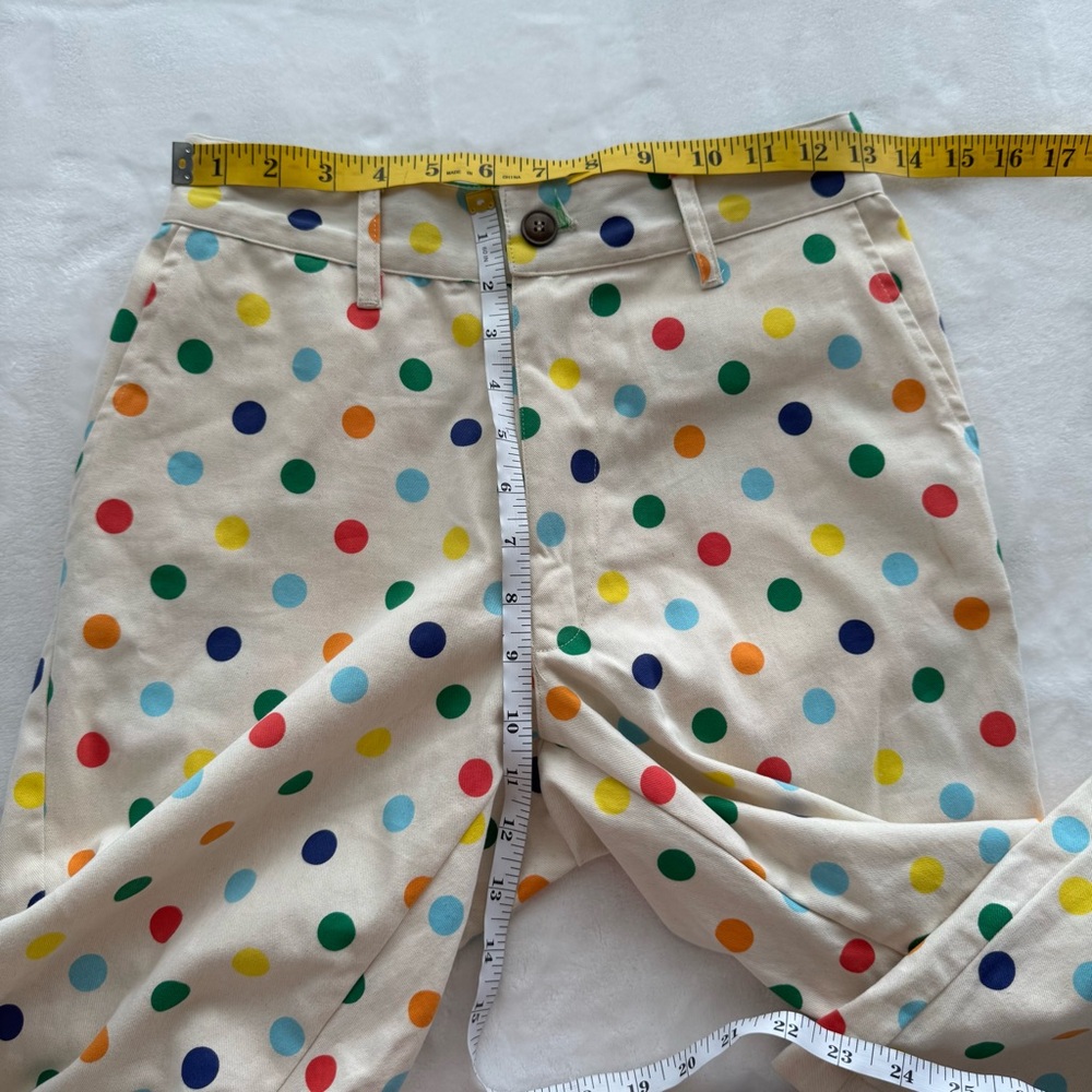 GOLF WANG by Tyler The Creator Multicolor Polka Dot Chino Pants Size 28 Rare - Picture 9 of 11